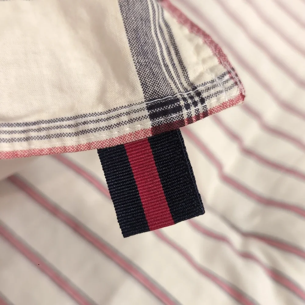 Tommy Hilfiger Americana Plaid Reversible Queen Comforter Set Woolrich Bed Skirt